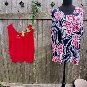 Two Tanks for $10 with REDUCED SHIPPING Sz Large